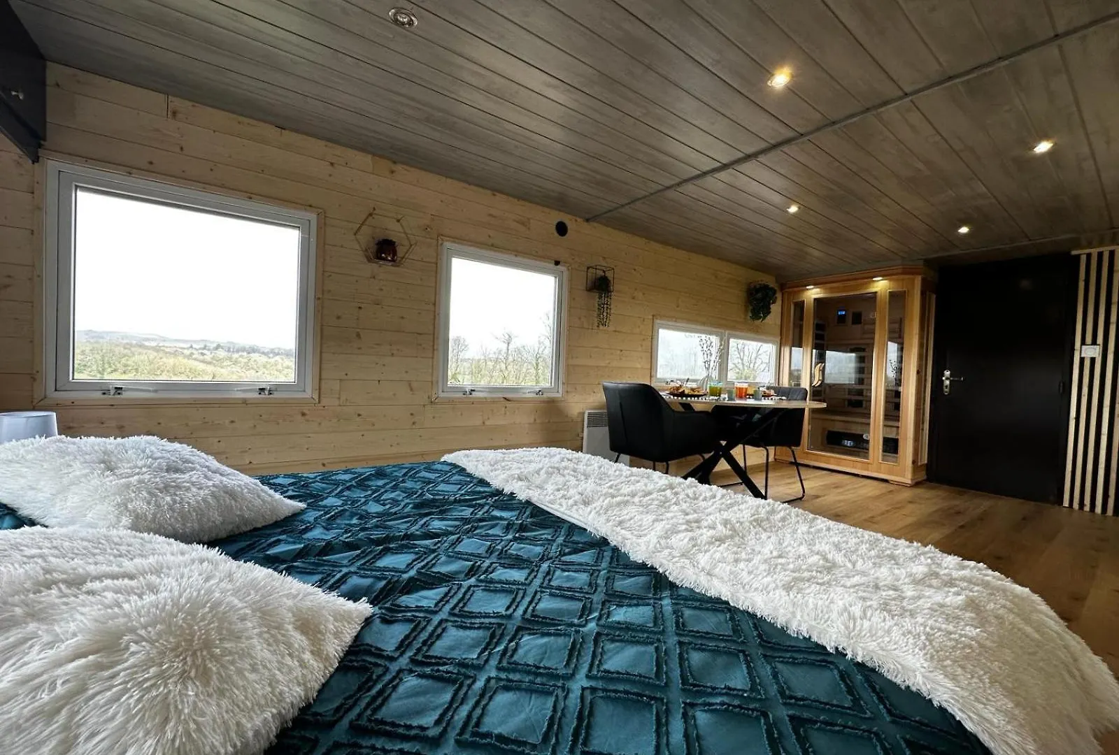 Domek alpejski La Cabane D'Emma Spa&Sauna Prive Bannalec