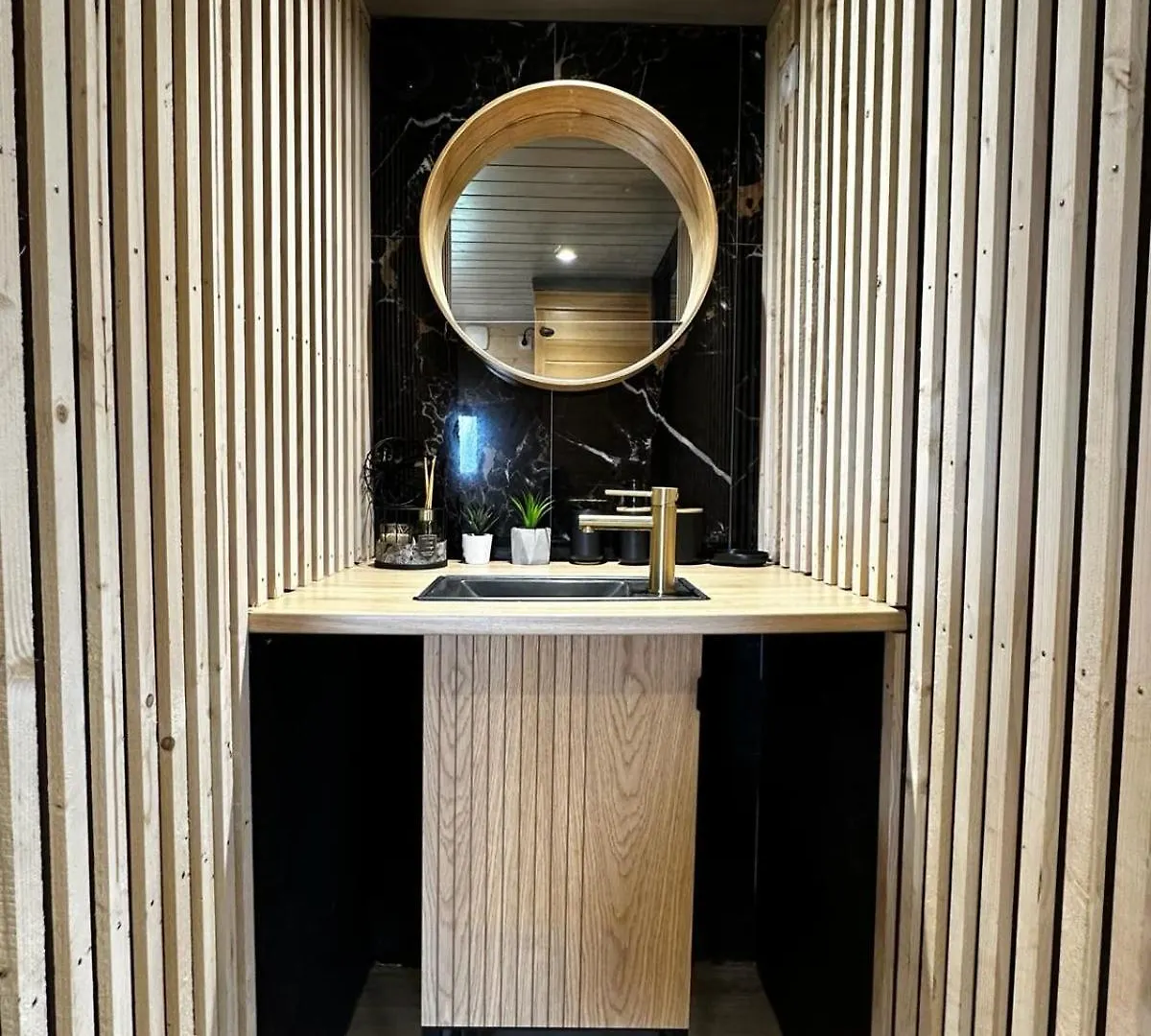 Domek alpejski La Cabane D'Emma Spa&Sauna Prive Bannalec